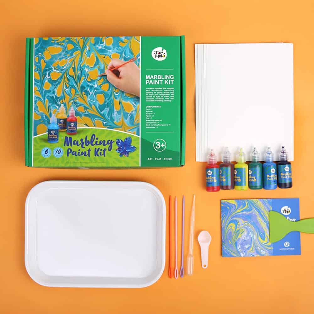 Art Experience Kit Marbling Paint Ecoponics Singapore