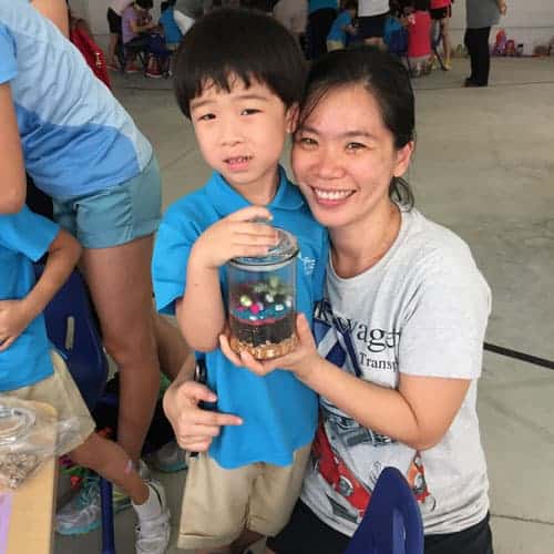 Terrarium Workshop for MOE Kindergarten Parent Child Bonding Day 4 | Ecoponics Singapore | December, 2022