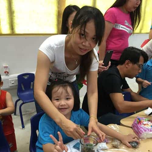Terrarium Workshop for MOE Kindergarten Parent Child Bonding Day | Ecoponics Singapore | December, 2022