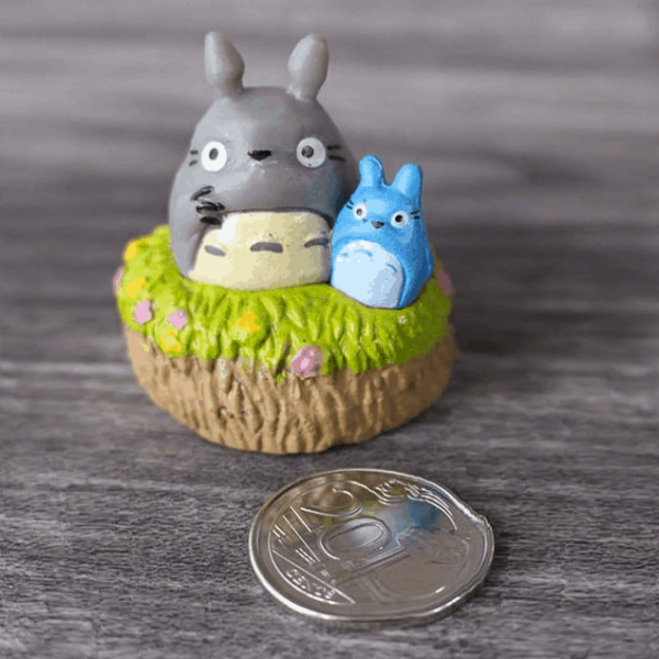 Totoro and Chu-Totoro - Mossy Stump