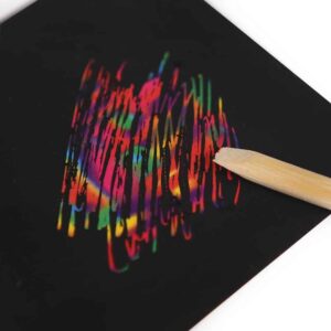 Art Experience Kit: Magic Scratch Art (100pcs)