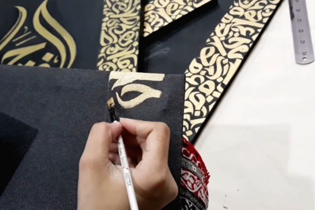 Calligraphy poach Art jamming Workshop | Ecoponics Singapore | April, 2024