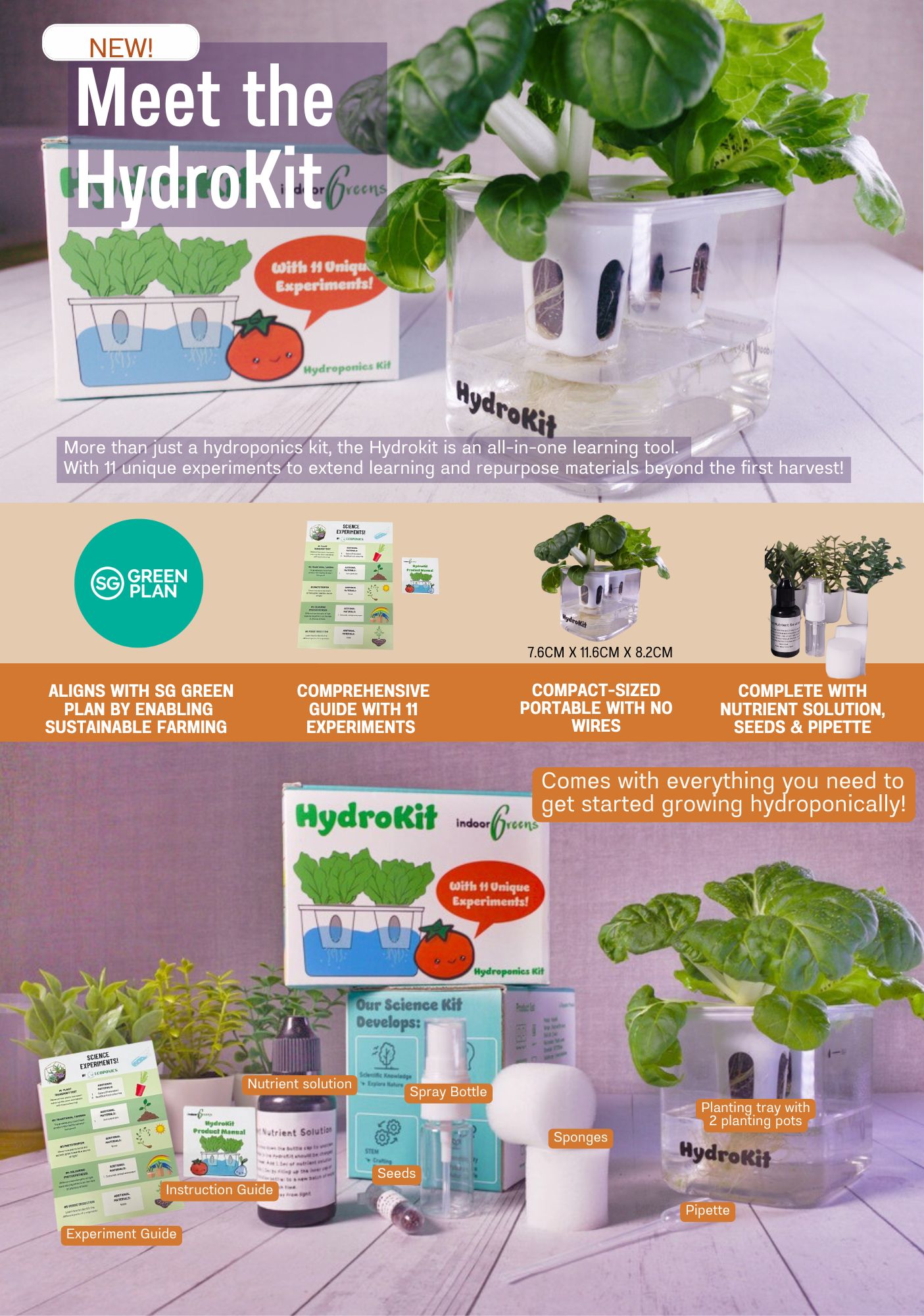 Hydrokit - Hydroponics Kit - Ecoponics Singapore - 2025