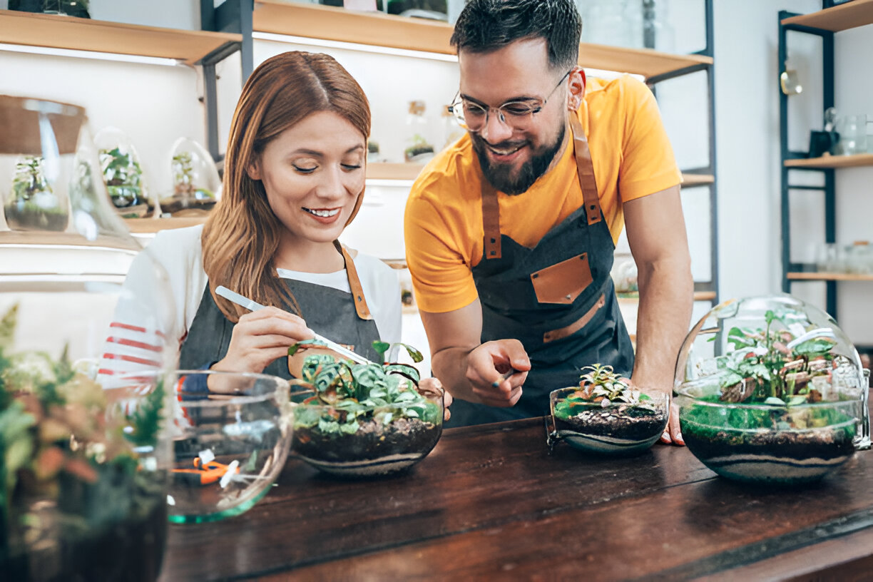 Terrarium team building